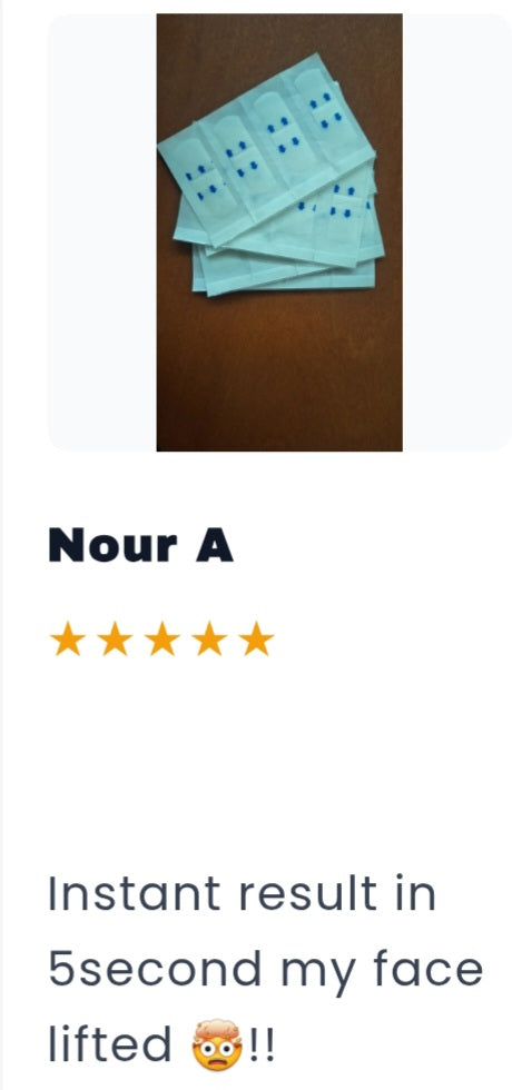 Instant Lifting Tapes For Tired Faces  ( 40 pieces )